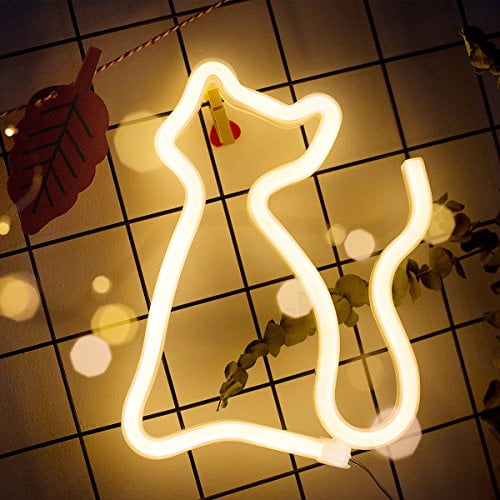 Details about / USB or Battery BAR LED Neon Light Signs Wall Hanging Lamp Bar Decoration